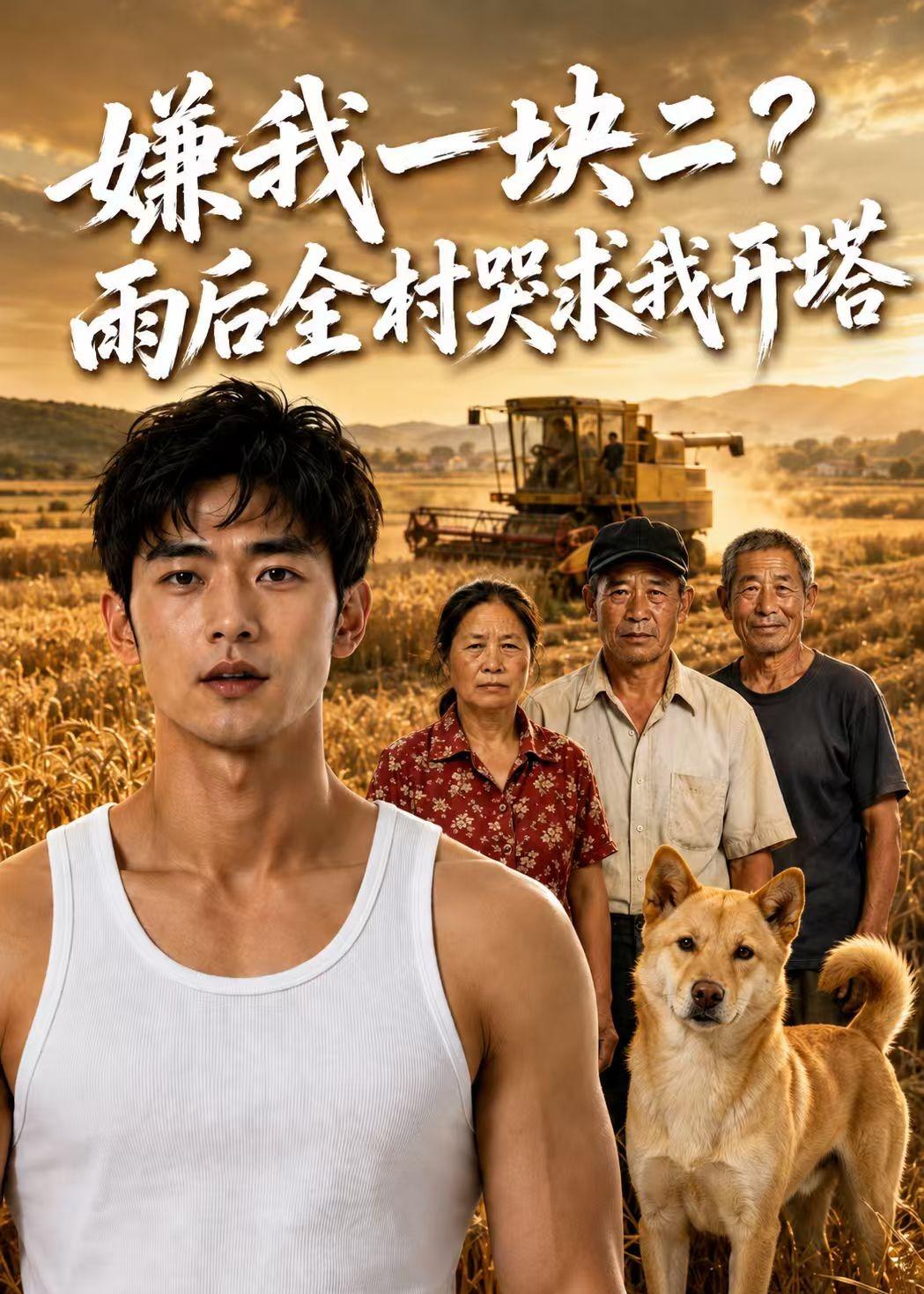嫌我一块二？雨后全村哭求我开塔   AI
